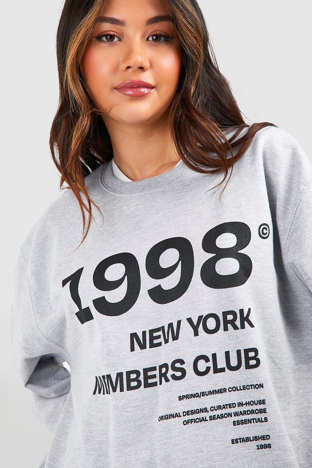 Boohoo 2024 oversized sweatshirt